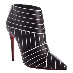 🔥CHRISTIAN LOUBOUTIN CALFSKIN JOSSELYN BOOTIES SIZE39🔥